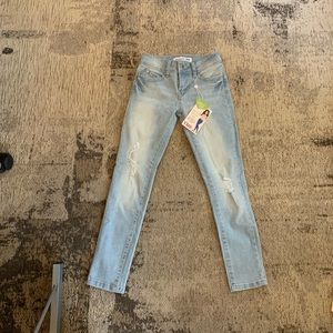 Girls distressed jeans